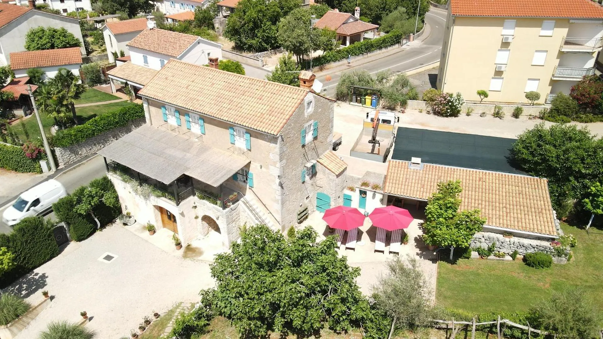 Villa Ca'Pietra, Rustic Stone House Malinska 0*,  Croatia